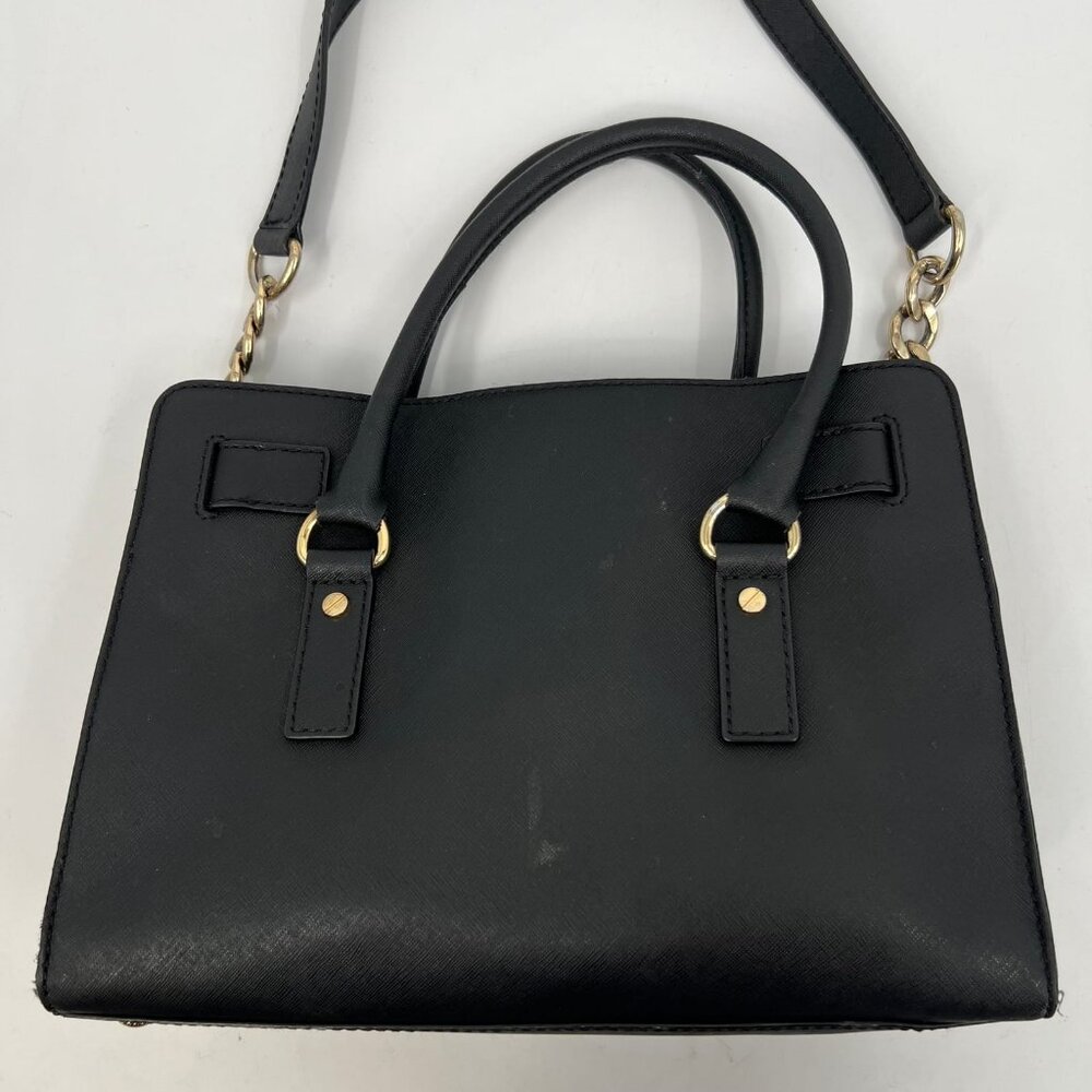 Michael Kors Black Chain Strap Shoulder Bag | Gold Hardware - Picture 8 of 10